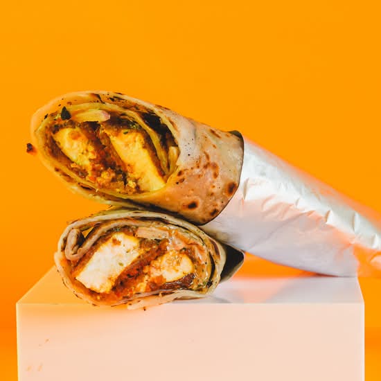 Zesty Paneer Roll