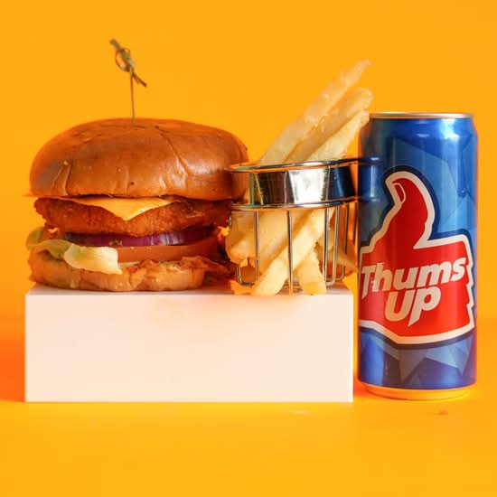 Spicy Chicken Burger Meal