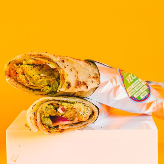 Haryali Kebab Roll