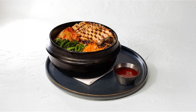 Korean Chicken Bibimbap