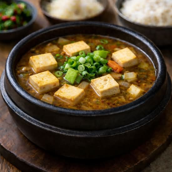 Soy Bean Paste Hot Pot (Veg Av)