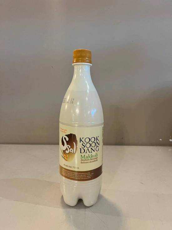Makkoli, 750mL bottle Rice Wine (6.0%25 ABV)