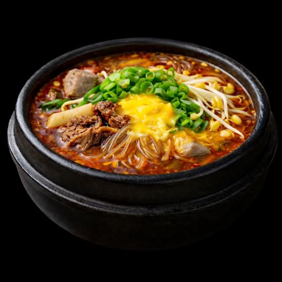 Sausage Soon Tofu Hot Pot