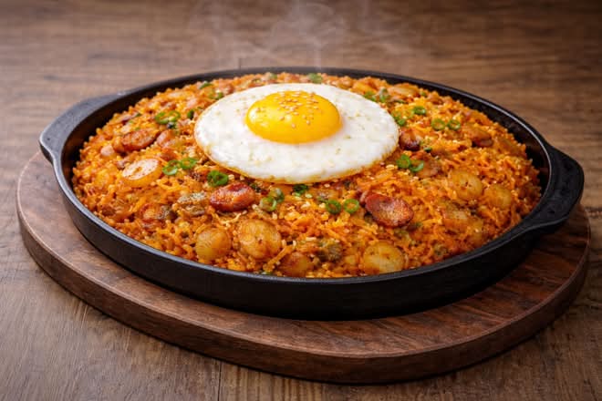 Gluten Free Kimchi Fried Rice