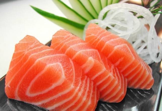 Salmon Sashimi Appetizer