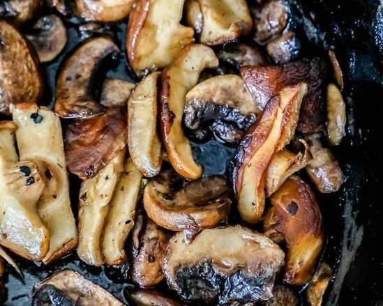 Pan Fried Mixed Mushroom