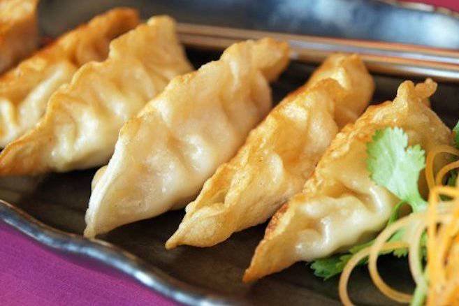Fried Chicken Gyoza