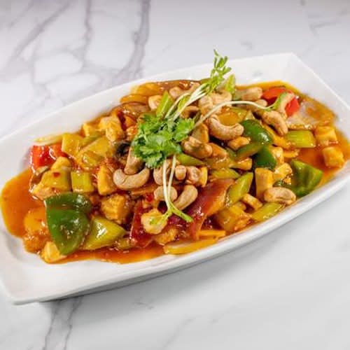 Poulet Kung Pao avec riz / Kung Pao Chicken with Rice
