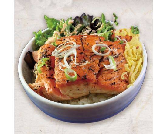 Grilled Salmon Don