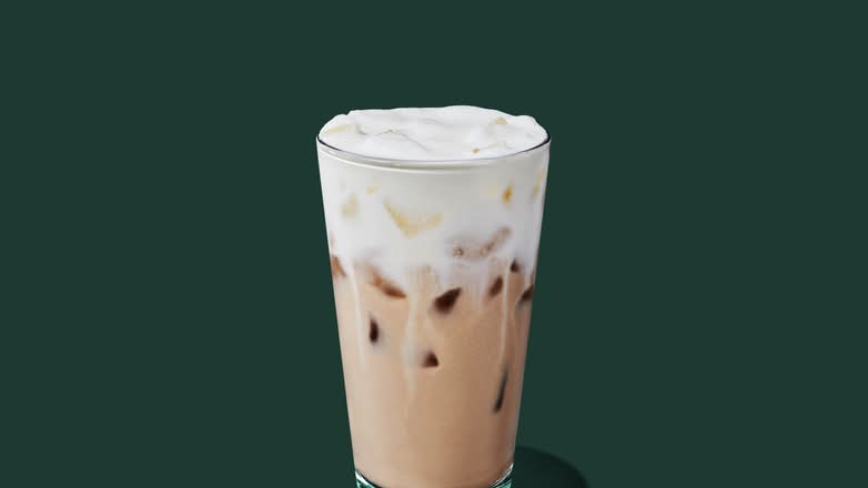 Latte glacé protéiné crème à la vanille