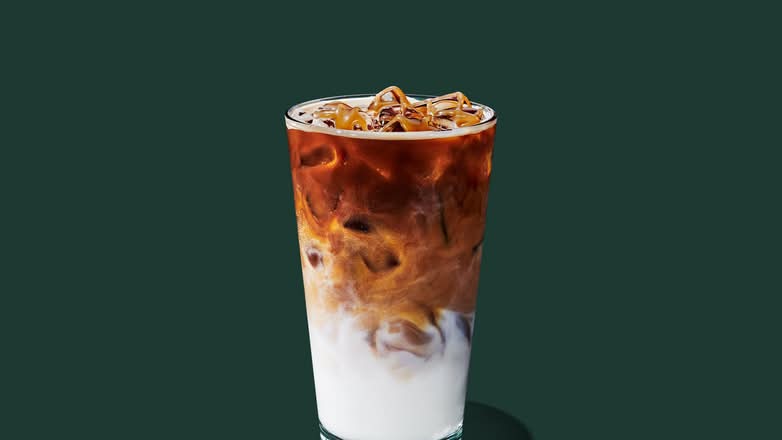 Macchiato glacé au caramel
