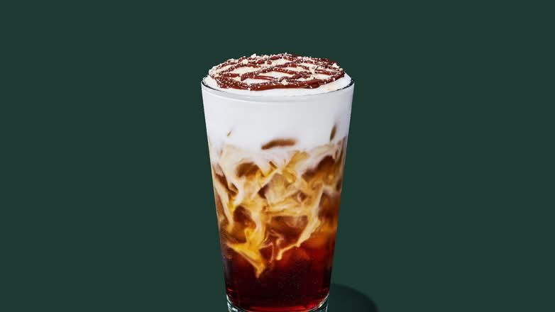 Café infusé à froid avec crème S’mores