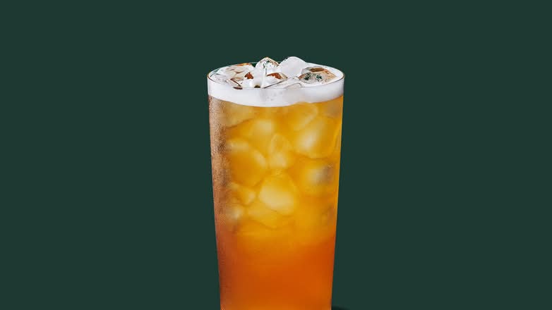 Thé noir glacé à la limonade