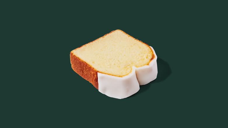 Pain au citron glacé