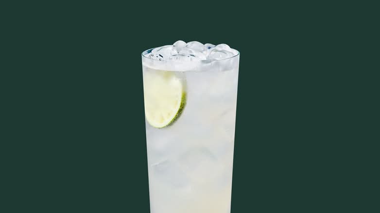 Boisson Refresher lime rafraîchissante avec limonade