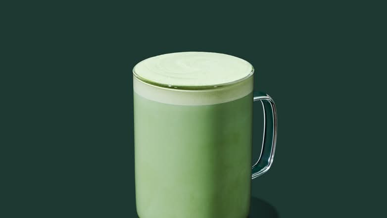 Matcha à la lavande