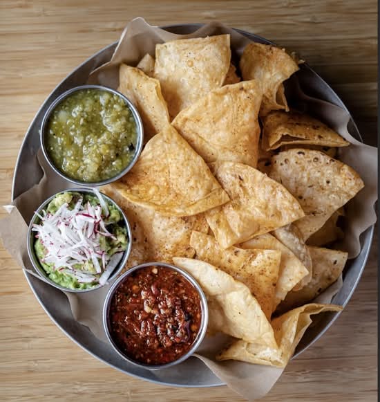 Corn Chips W/ Guacamole