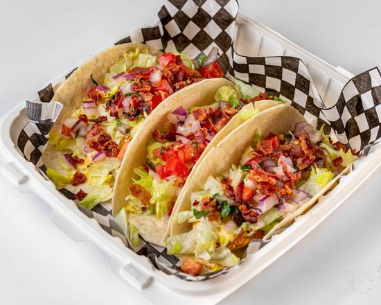 Assiette de Tacos De Poulet (3)