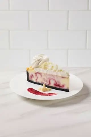 White Chocolate Raspberry Cheesecake