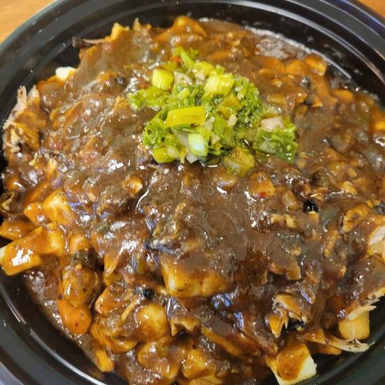 Jerk Chicken Poutine