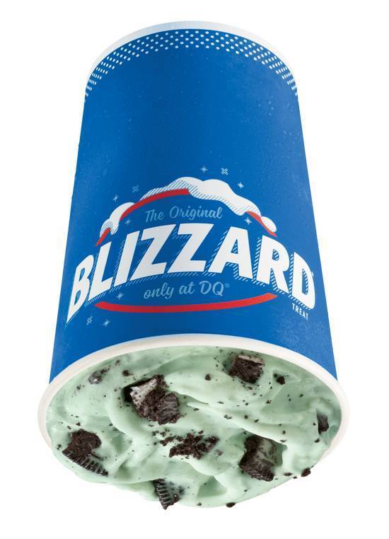Mint Oreo Blizzard Treat