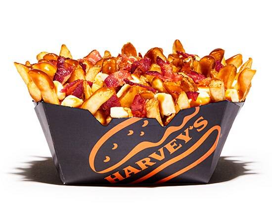 Regular Bacon Double Cheese Poutine