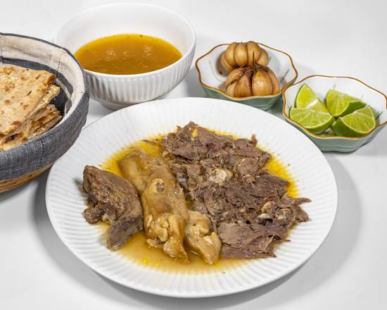 Lamb Platter 3 (Meat, Foot, Tongue & Broth)