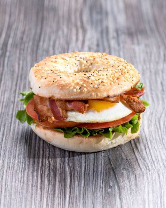 Bacon, Egg, and Cheese Bagel