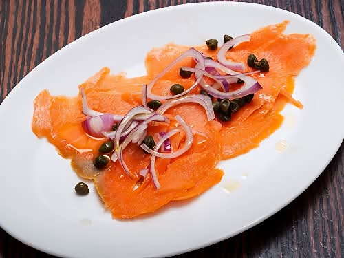 Extra smoked salmon