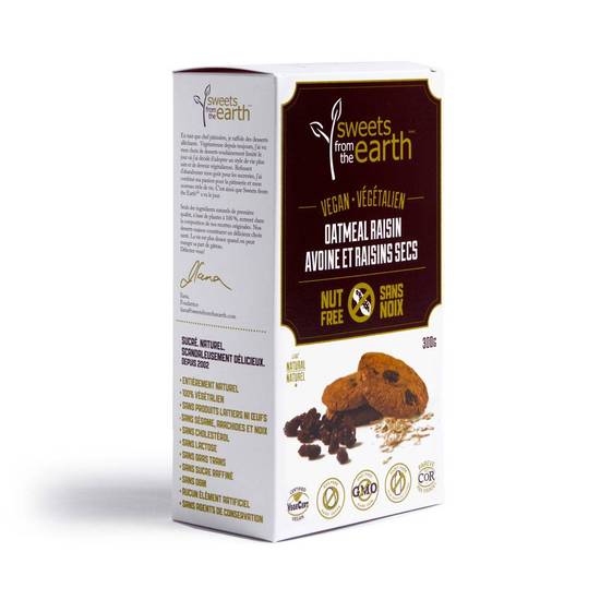 Nut Free Oatmeal Raisin Cookie Box 300g