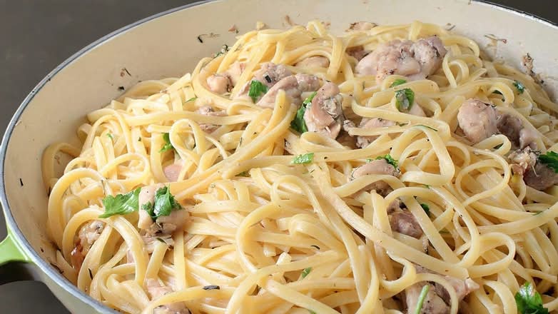 Chicken Tarragon Linguine