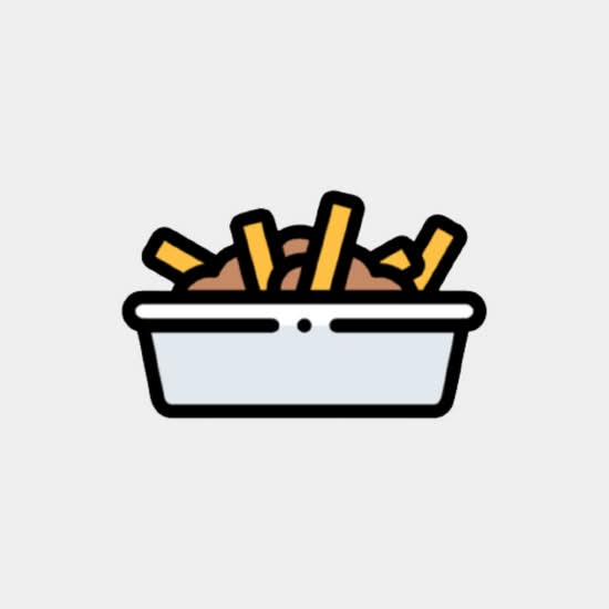 Poutine déjeuner volcan