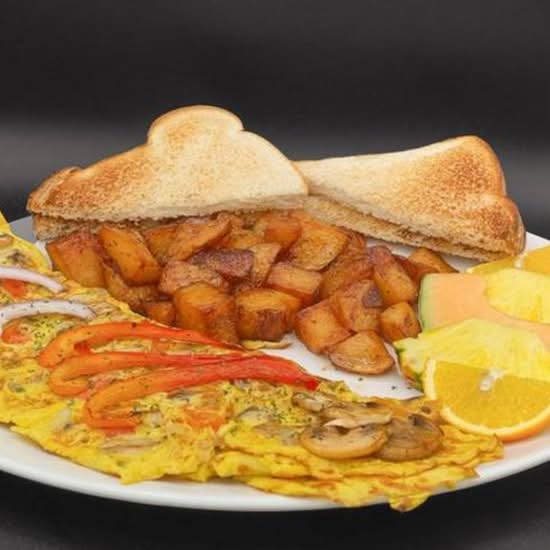 Omelette végétarienne