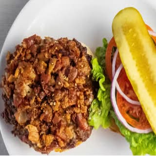 Peppercorn Bacon Burger