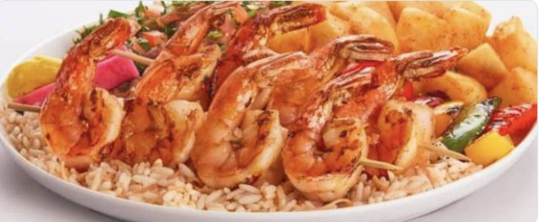 Shrimps Grill Plate