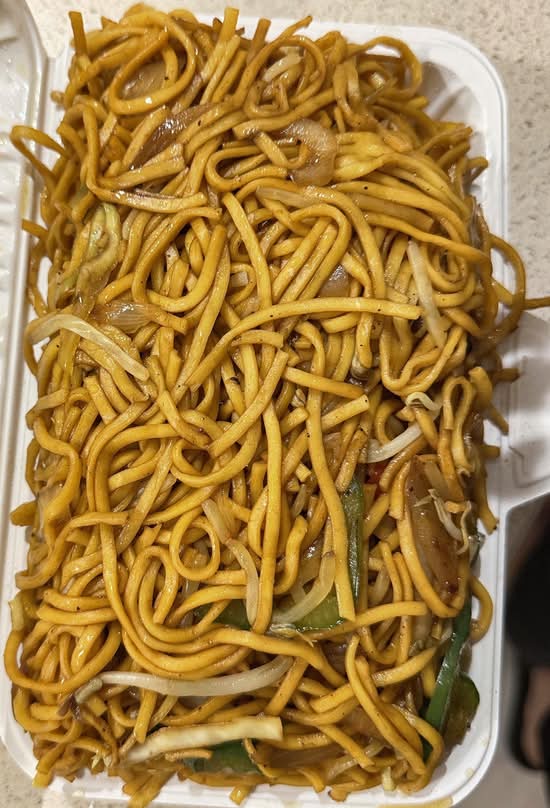 Vegetable Hakka Noodles