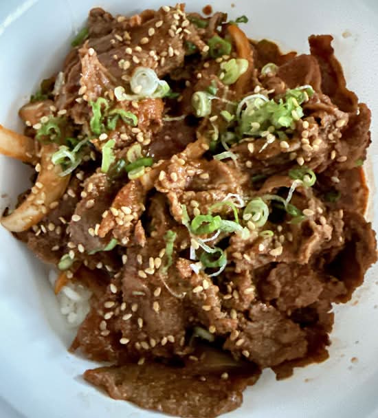 Spicy Bulgogi (Beef) Donburi