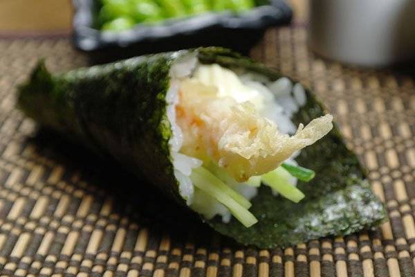 Shrimp Tempura Hand Roll