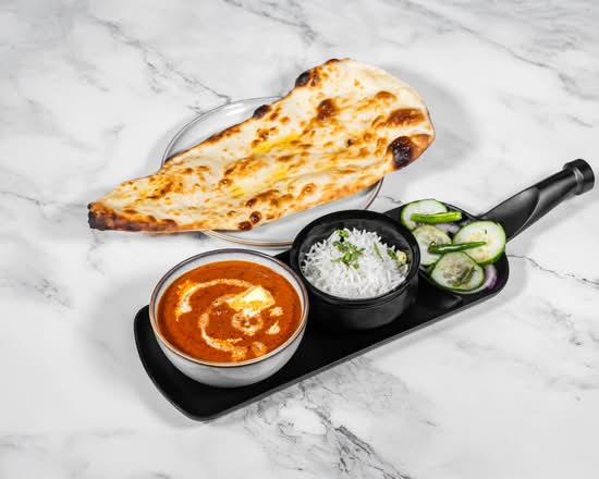 Paneer Butter Masala with Lachha Paratha