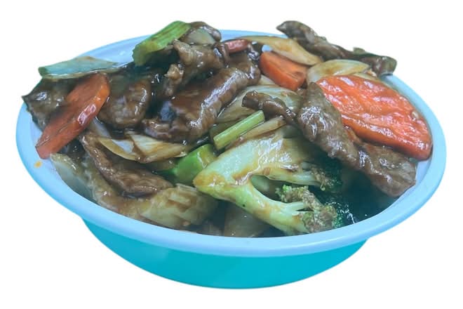 87. Beef W/ Mixed Vegetables