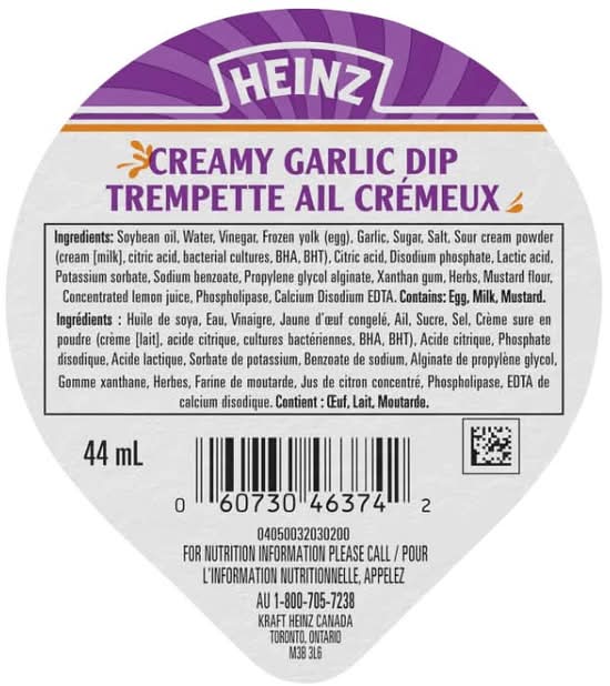 Heinz - Creamy Garlic