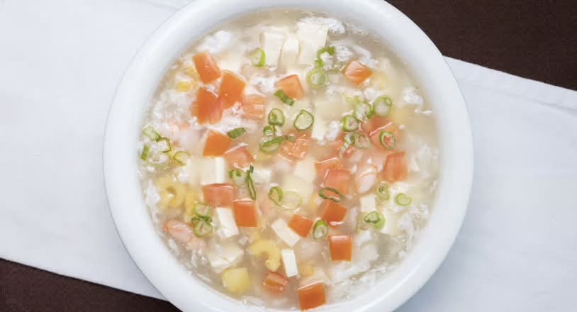 A5. Seafood with Tofu Soup