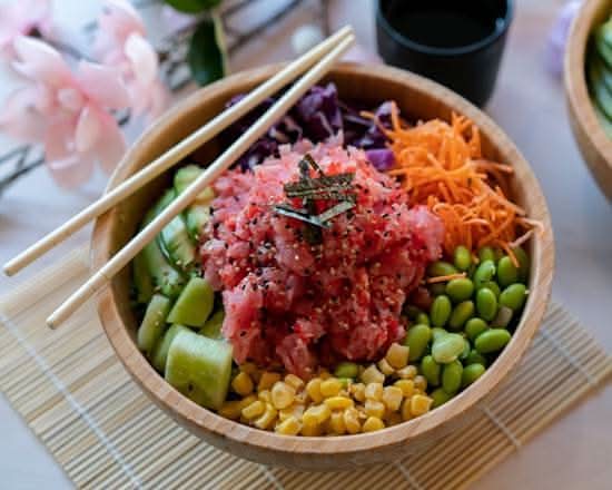 Poké bol au thon / Tuna Poke Bowl