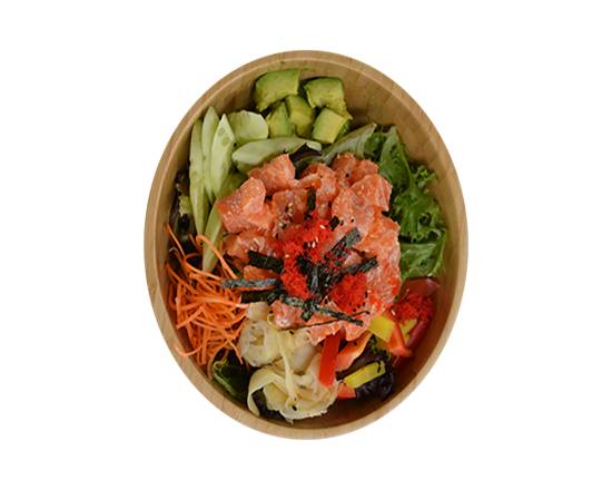 Poke saumon