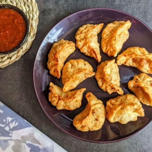 🥟Veg Fried Momos 8 PC