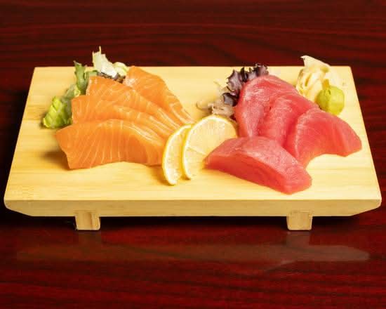 Tuna and Salmon Sashimi (8 pcs)