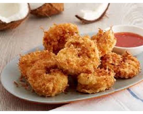Golden Fried Coconut Shrimp