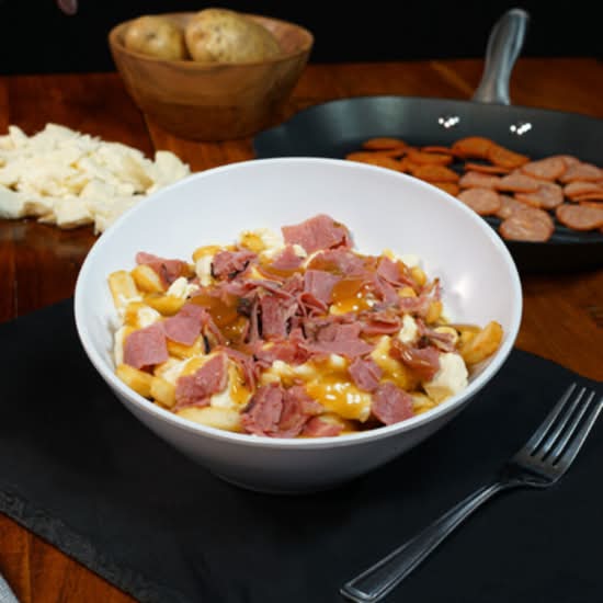 Petite poutine viande fumée / Petite poutine viande fumée