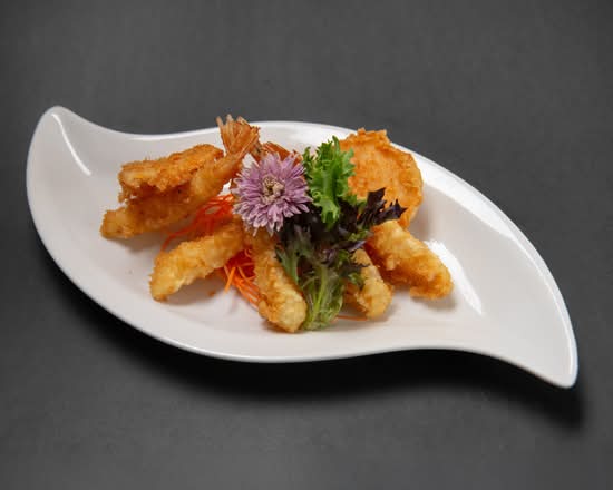 Crevettes Tempura (3 Mcx Crevettes, nd 3 Mcx Patates Douces)
