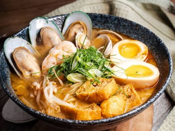 Laksa Curry Noodle Soup